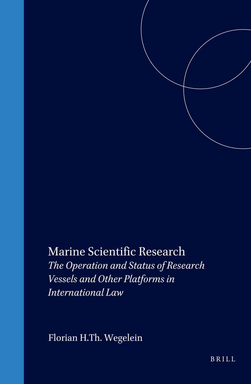 Book cover image for Marine Scientific Research ISBN: 9789004145214